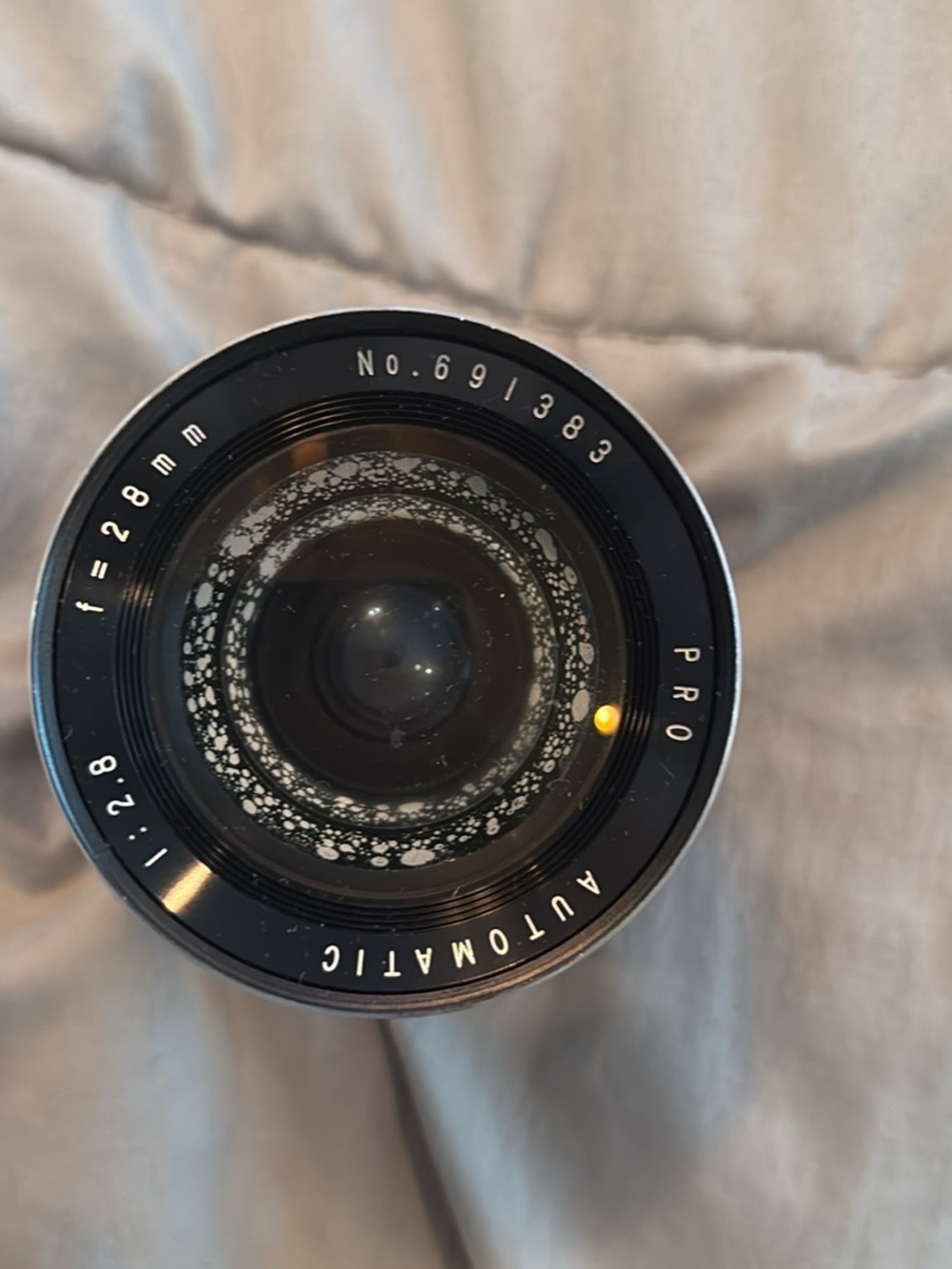 28mm f/2.8 Wide Angle Camera Lens - Black